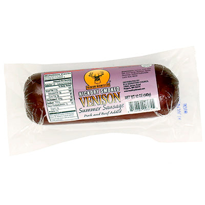 Hickory Smoked Venison Summer Sausage