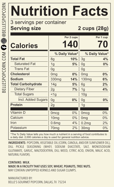 Nutritional Facts